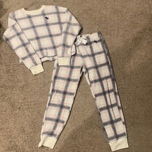 Girls Abercrombie & Fitch pajama sleep set - size 11/12